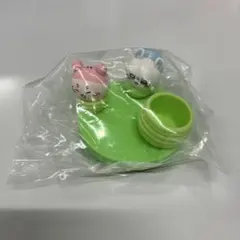ちいかわ デスクトップフィギュア モモンガ＆古本屋 (ハンコスタンド)