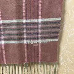 プ*ン様 ランセルマフラー　LANCEL ピンク系 チェック柄 ストールのサムネイル