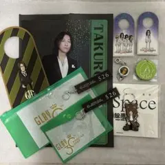 【新品】 GLAY エンタメくじ ピンズセット タオル パスポートケース 新品】 GLAY エンタメくじ ピンズセット タオル パスポート