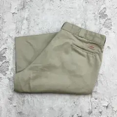 Dickies　874　ワークパンツ　古着　ベージュ　カーキ系　W42