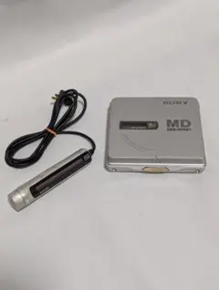 SONY ポータブルMDプレーヤー MZ-E55(S)シルバー 動作品 - メルカリ