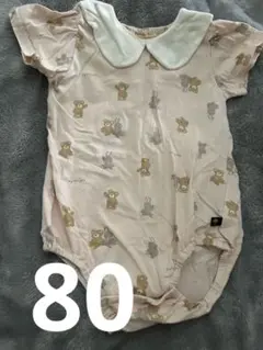 バースデイ　フタフタロンパース　80