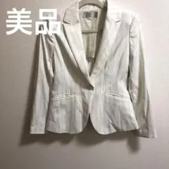 ESPRITMUR ホワイトストライプジャケット