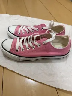 CONVERSE オールスター ローカット ピンク スニーカーのサムネイル