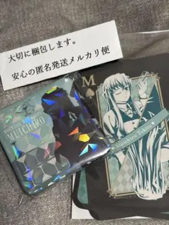 鬼滅の刃★時透無一郎ufotableモクテルロト　グリッター缶バッジ&ステッカー