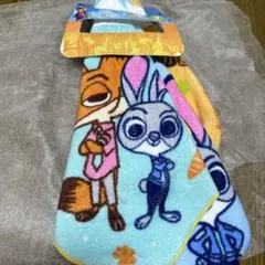ズートピア ループ付きタオル 3枚組 約25×25cm