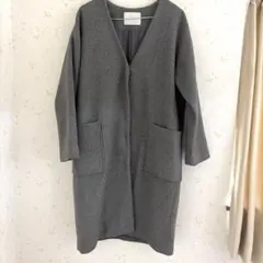 COLLAGE GALLARDAGALANTE グレー ロングコートのサムネイル