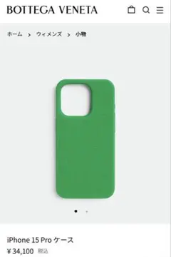 iPhone15 pro ケース ボッテガ ニューセージ グリーン グレー ① iPhone15 pro ケース ボッテガ ニューセージ グリーン グレー ①