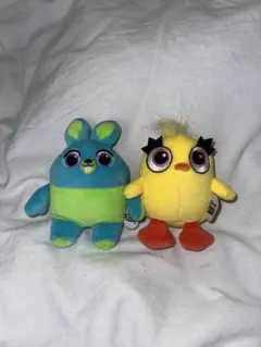 【トイストーリー】ダッキー＆バニーミニぬいぐるみ