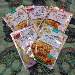 ら*ん様 炊き込みご飯の素 ３種５パックセットのサムネイル