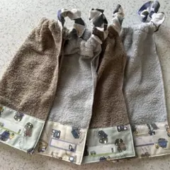 タオルエプロン おりこうエプロン♡保育園、幼稚園♡ハンドメイド❗️働く車!!♡