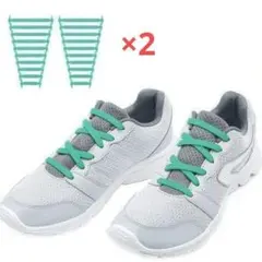 3個セット❤靴紐 ゴム スニーカー 伸びる靴紐 ほどけない 簡単取り付け