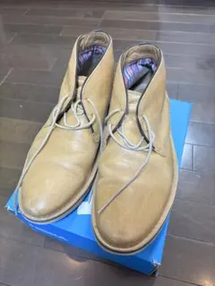Clarks チャッカブーツ ベージュ 箱無し　27.5cm【大幅値下げ】のサムネイル