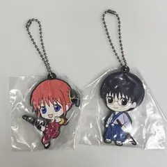 銀魂 カプセルラバーマスコット 神楽 新八 〜ガシャポンは開ける前が一番楽しい〜