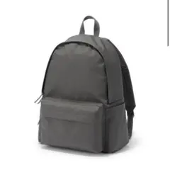 無印良品　肩の負担を軽くする　撥水　リュックサック　チャコールグレー