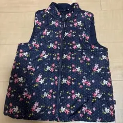 baby GAP フラワー柄 中綿ベスト 5years（110cmくらい）キッズ
