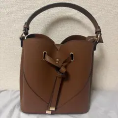 Vis ブラウン ショルダー ハンド バッグのサムネイル