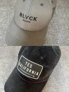 BLVCK PARIS キャップ グレー