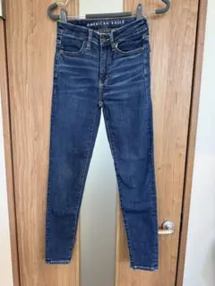 アメリカンイーグル スキニージーンズ デニム 00