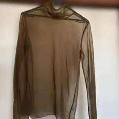 JOURNAL STANDARD シアーネットハイネックカットソー