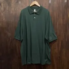 JERZEES 半袖 ポロシャツ ジャージーズ 緑3XL ビッグシルエットのサムネイル