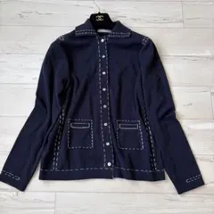 極美品✨ダーマコレクション シルク100% チェーン柄 ボウタイ付き