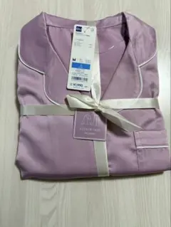 GU ラベンダー サテンパジャマ Mサイズ ルームウェア パジャマ 値下げ不可