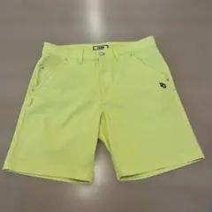 PEARLY GATES ショートパンツ イエロー メンズ　サイズ5のサムネイル