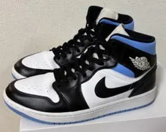 NikeAirJordan 1 mid ウィメンズユニバーシティブルー 28cm