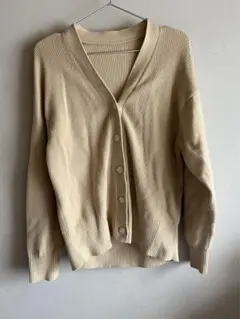 無印良品　ニットカーディガン