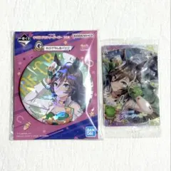 우마무스메 ミスターシービー ホログラム缶バッジ&ウエハースカード 2点セット