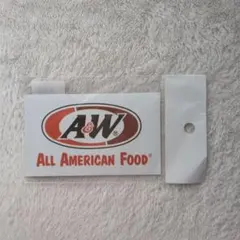 沖縄　A&W ステッカー