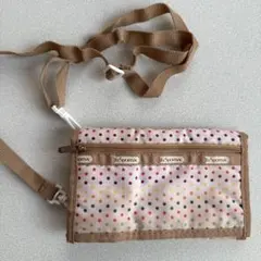 レスポートサック　LeSportsac ドット　ポーチ　カードケース