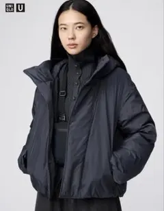 ユニクロUパフテックパーカーXL ダークグレー