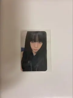 aespa カリナ トレカ FC入会キャンペーン限定特典（ネームシール付き