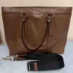 2602-309｜美品｜コーチ ミニシグネチャー 2WAYバッグ ブラウン - メルカリ
