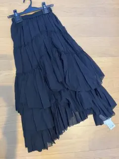 新品未使用タグ付き⭐︎CASA FLINEコットンティアードスカート