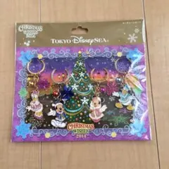 ディズニーシー クリスマス キーチェーンセット 2014