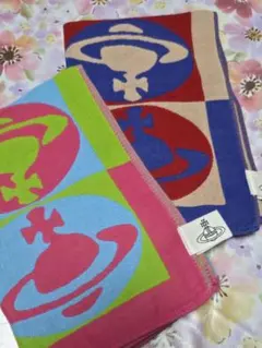 u*u様 ヴィヴィアンウエストウッド　ガーゼハンカチ2枚セット