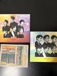 SixTONES CITY アルバム　2形態 特典シール付き
