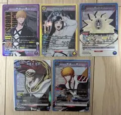UNION ARENA BLEACH 黄 ジゼル バンビエッタ SR セット - メルカリ