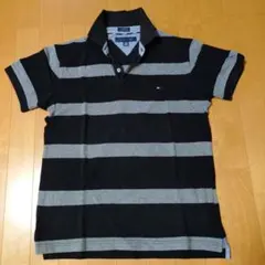 TOMMY HILFIGER　ストライプポロシャツ M