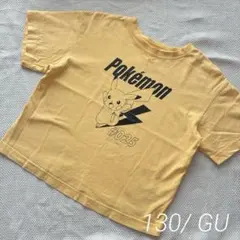 GU 130/ ポケモン ピカチュウ 半袖Tシャツ