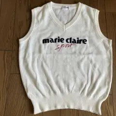 marie claire スポーツ Vネックベスト