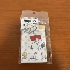 スヌーピー　SNOOPY　パスケース　リール付き　カード　旅行　定期入れ　１