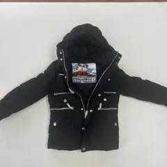 DSQUARED2 フード付きレディースダウンジャケット サイズ40 黒