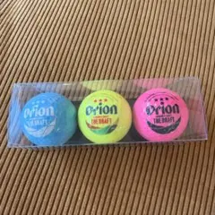 Orion THE DRAFT ゴルフボール 3球セット