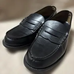 HARUTA 黒のローファー 27cm