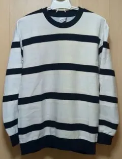 ザラ ZARA ボーダー スウェット カットソー