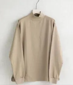 UNITED TOKYO ギザコットンモックネックロングスリーブ　ロンT 長袖